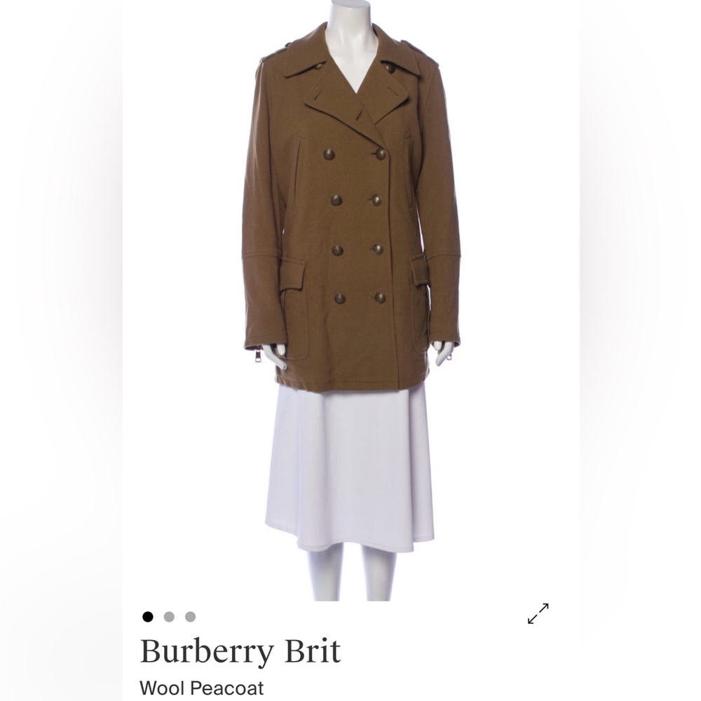 Burberry Brit Wool Peacoat